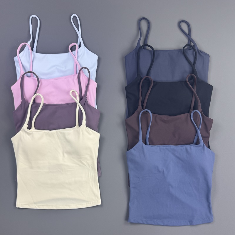 Suspender Tank Top - Top da Palestra per Donne, Canotta