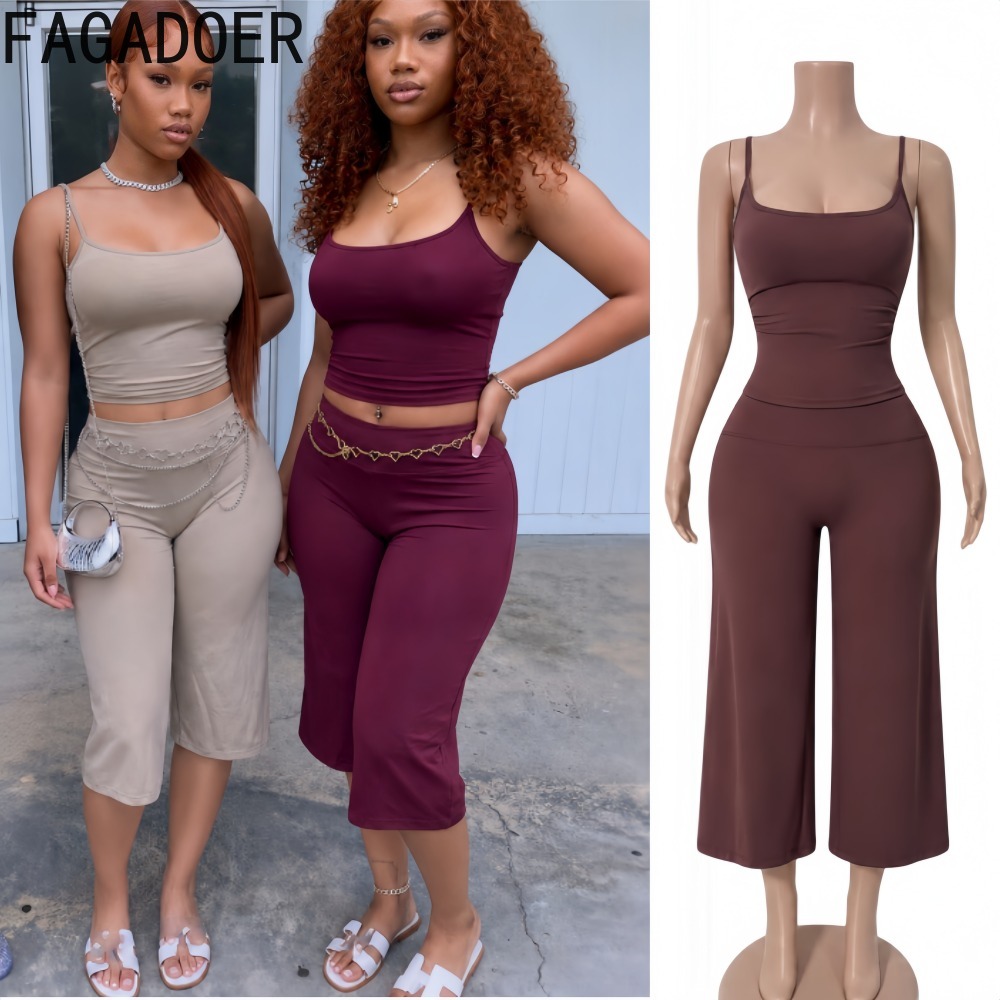 FAGADOER INS Set 2 Pezzi Trend - Suspender Tank Top recensione e prezzo